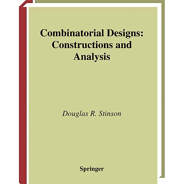 Combinatorial Designs, Douglas Stinson