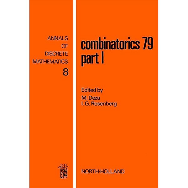 Combinatorics 79. Part I