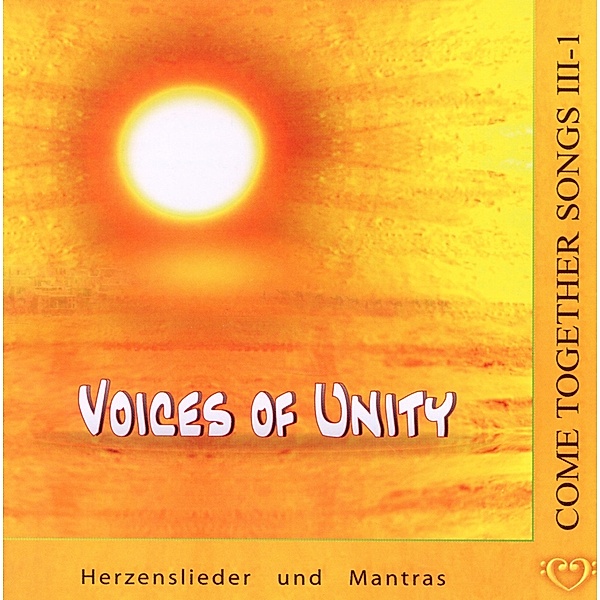 Come Together Songs Iii-1, 1 Audio-CD Come Together Songs / Voices of Unity - Come Together Songs III-1