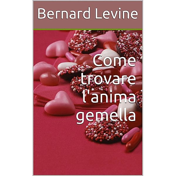 Come trovare l'anima gemella, Bernard Levine