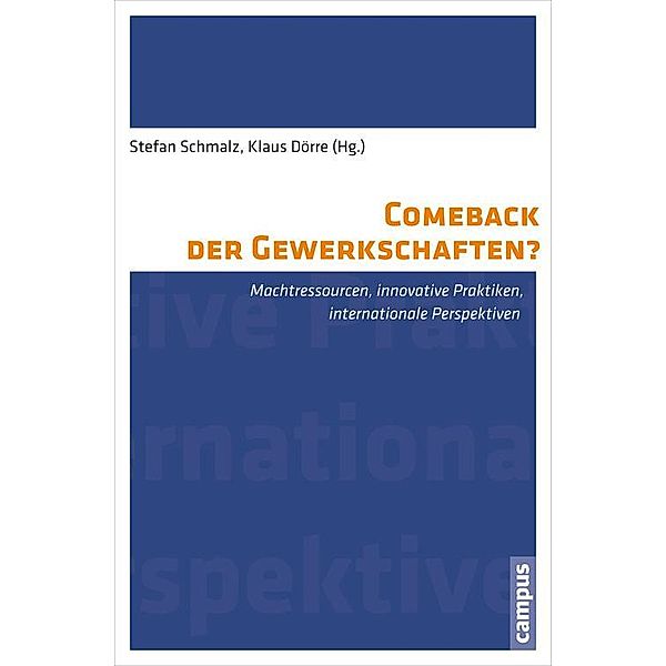 Comeback der Gewerkschaften? / Labour Studies Bd.5