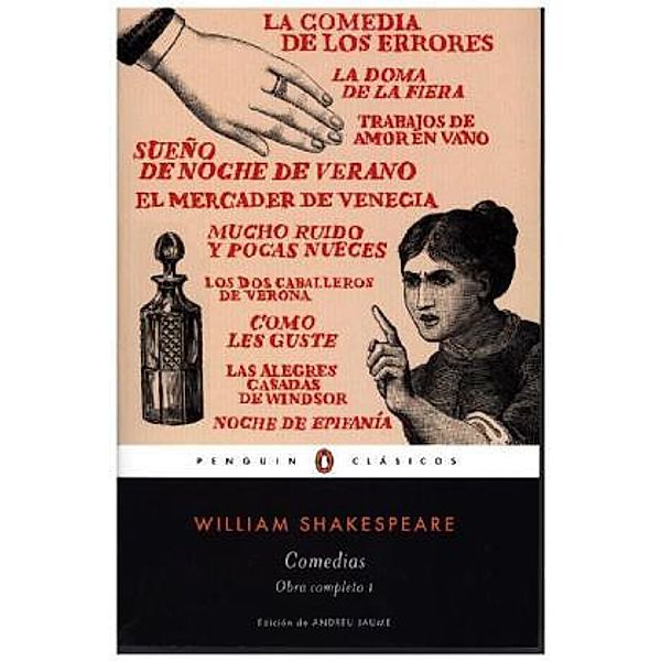 Comedias, William Shakespeare