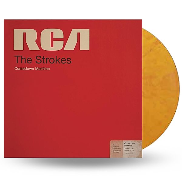 Comedown Machine/Vinyl Opaque Yellow W/Red Streak, The Strokes