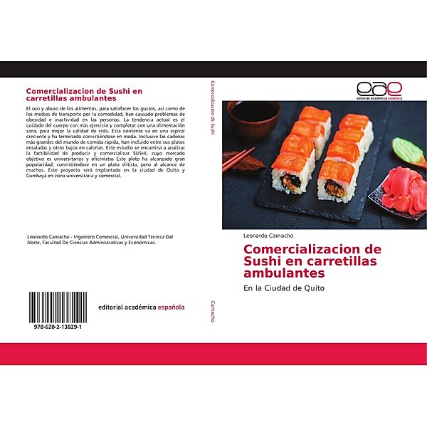 Comercializacion de Sushi en carretillas ambulantes, Leonardo Camacho