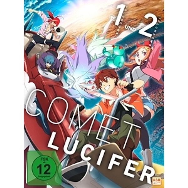 Comet Lucifer - Complete Edition: Episode 01-12 DVD-Box, N, A