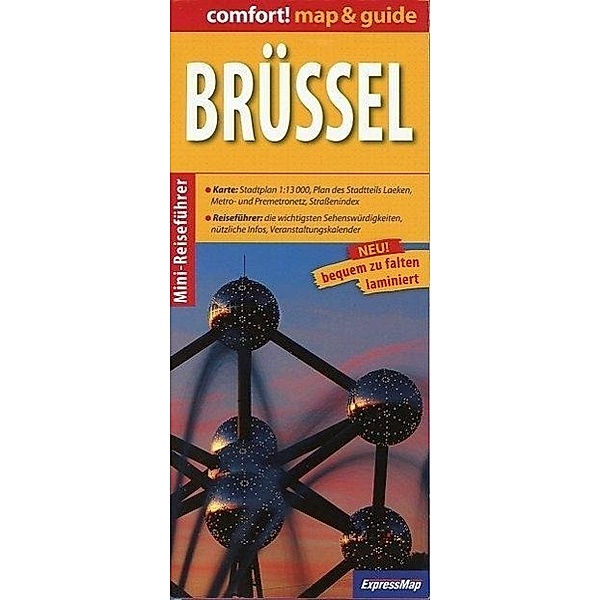 Comfort! map & guide Brüssel