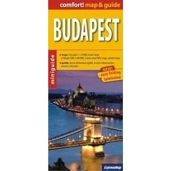 Comfort! map & guide Budapest