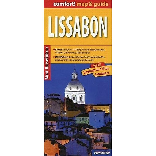 Comfort! map & guide Lissabon