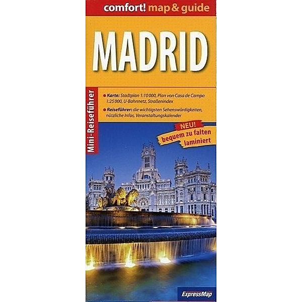 Comfort! map & guide Madrid