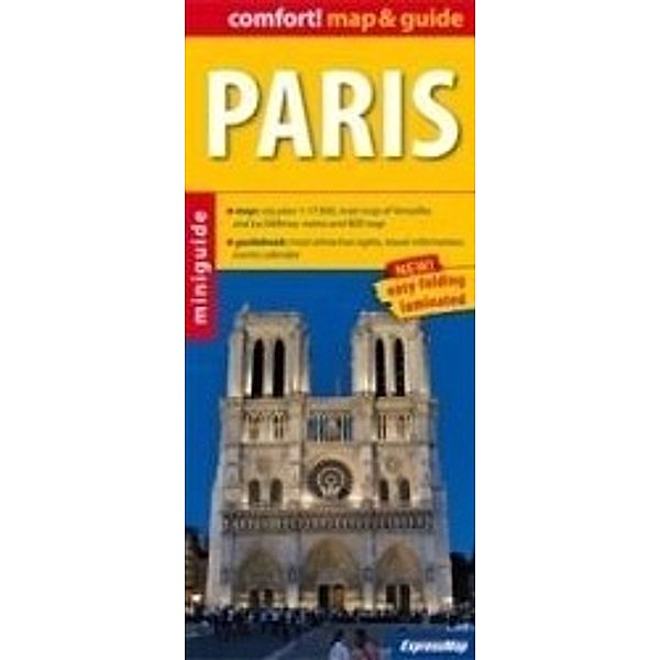 Comfort! map & guide Paris