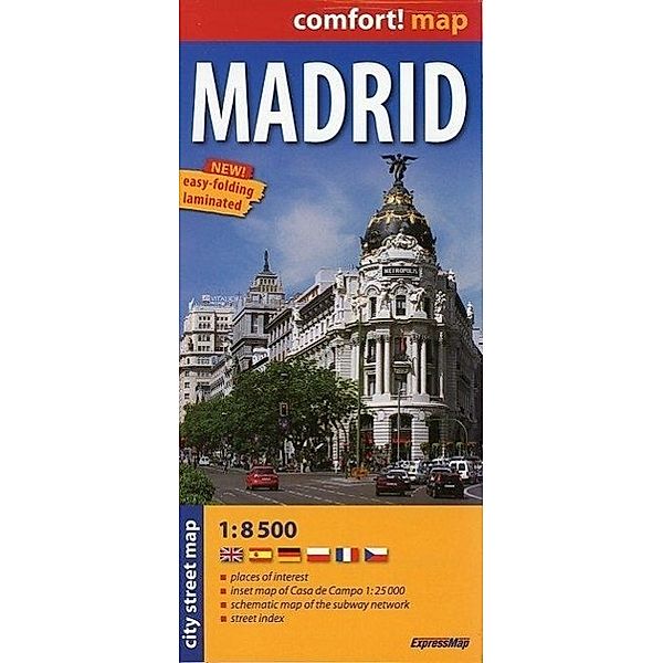 Comfort! map Madrid, ExpressMap