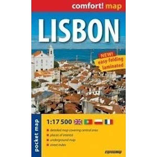 Comfort! map, pocket map Lisbon