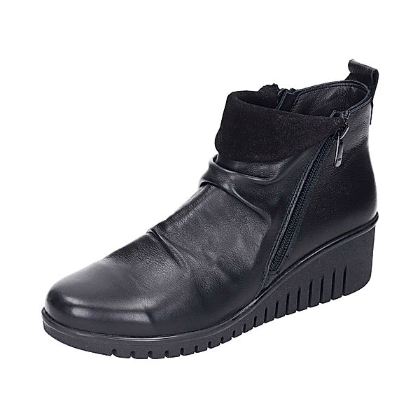 Comfortabel Damen-Stiefelette Wanda (Größe: 37) schwarz