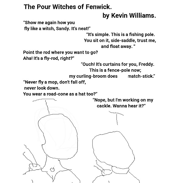 comics: The Pour Witches of Fenwick, Kevin Williams
