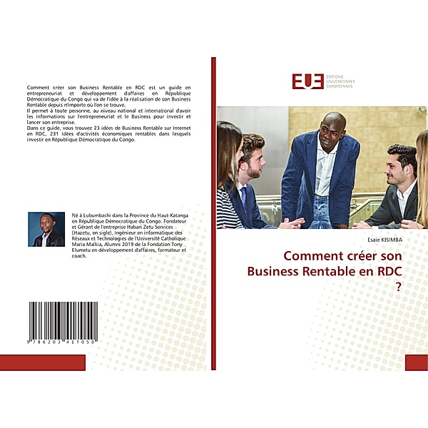 Comment créer son Business Rentable en RDC ?, Esaie KISIMBA