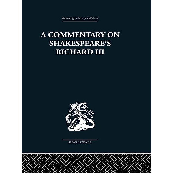 Commentary on Shakespeare's Richard III, Wolfgang Clemen