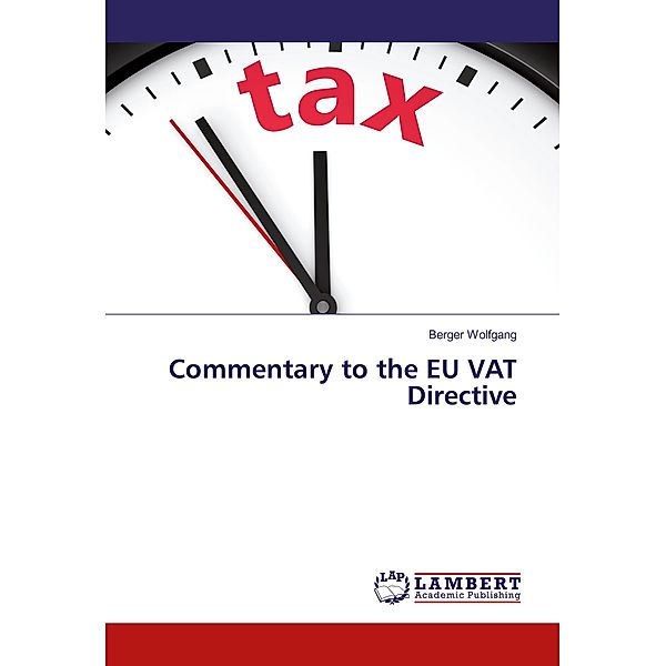 Commentary to the EU VAT Directive, Wolfgang Berger