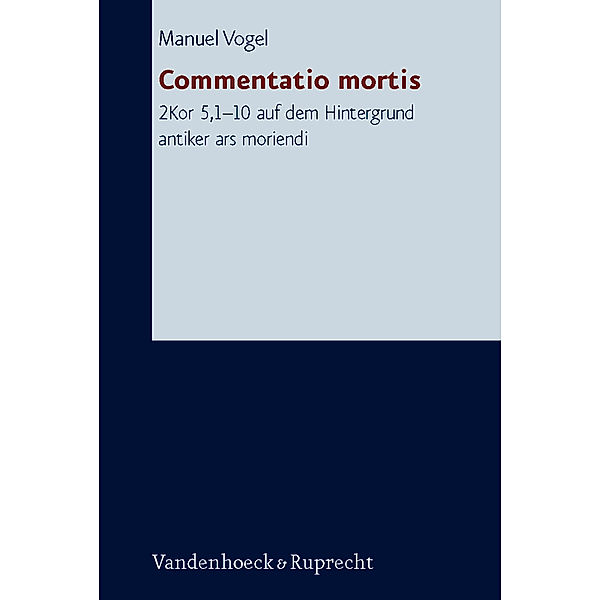 Commentatio mortis, Manuel Vogel
