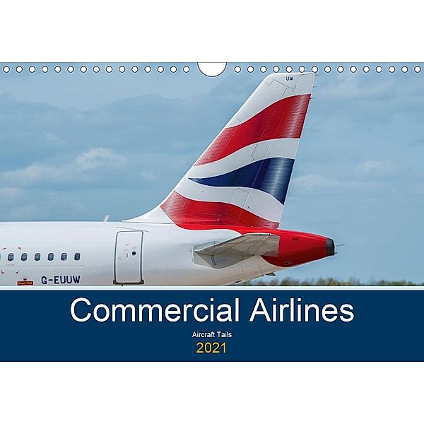 Commercial Airlines (Wall Calendar 2021 DIN A4 Landscape), Craig Russell