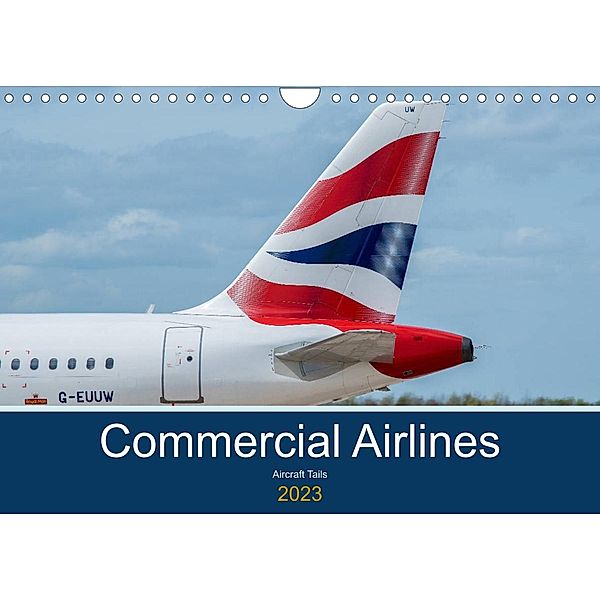 Commercial Airlines (Wall Calendar 2023 DIN A4 Landscape), Craig Russell