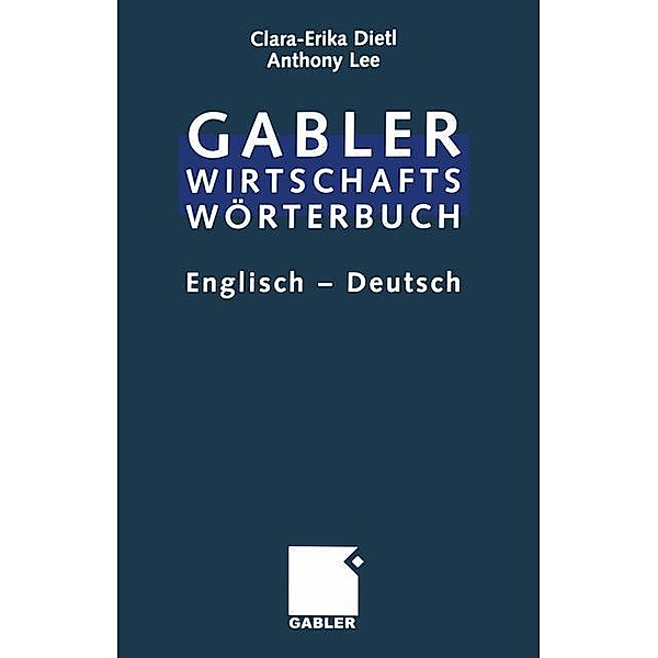 Commercial Dictionary / Wirtschaftswörterbuch, Anthony Lee