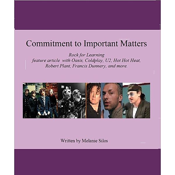 Commitment to Important Matters, Melanie Silos