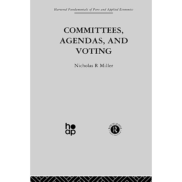 Committees, Agendas and Voting, N. Miller