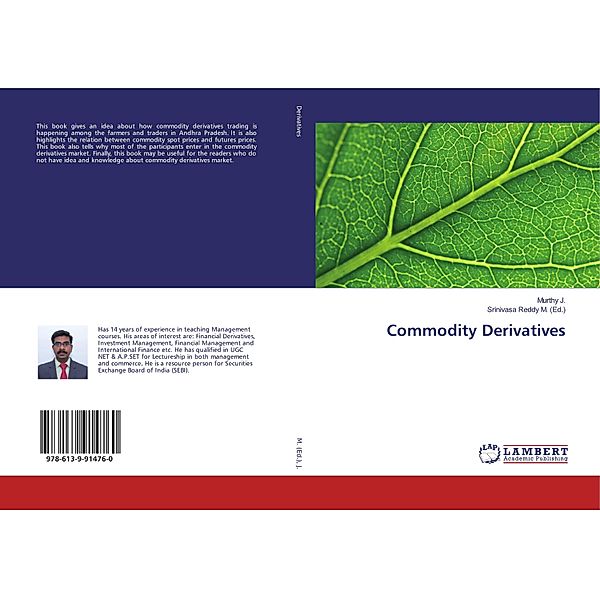 Commodity Derivatives, Murthy J.