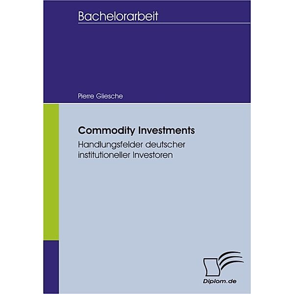 Commodity Investments, Pierre Gliesche