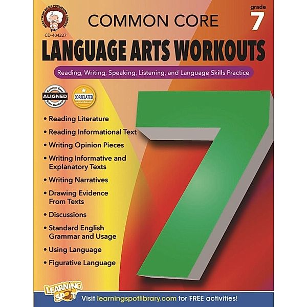 Common Core Language Arts Workouts, Grade 7, Linda Armstrong