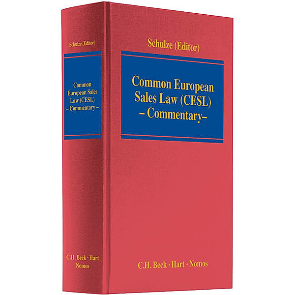 Common European Sales Law (CESL), Commentary, Reiner Schulze
