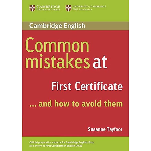 Common Mistakes at First Certificate, Susanne Tayfoor