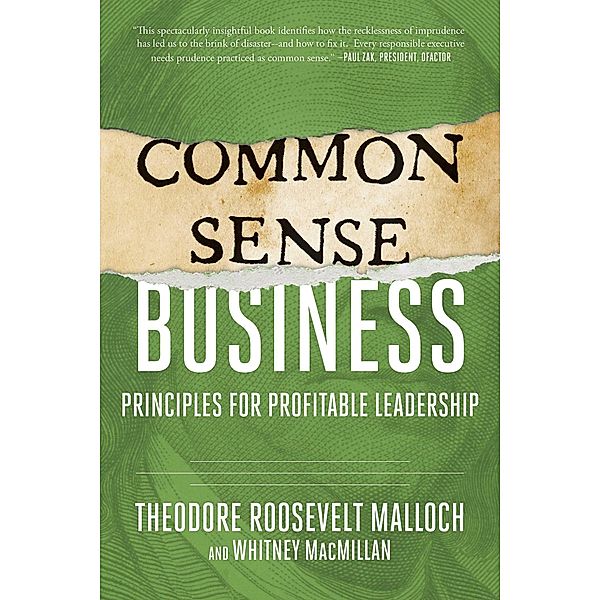 Common-Sense Business, Theodore Roosevelt Malloch, Whitney MacMillan