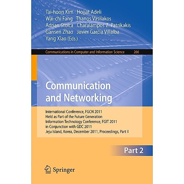 Communication and Networking / Communications in Computer and Information Science Bd.266