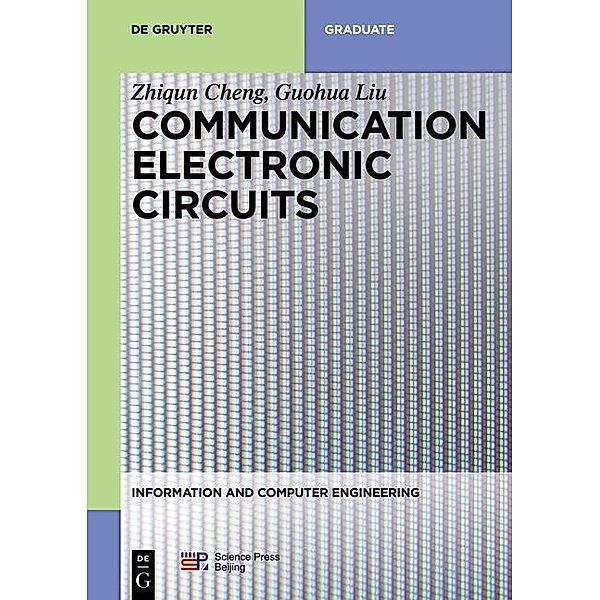 Communication Electronics Circuit / De Gruyter Textbook