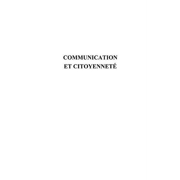 Communication et citoyennete - l'equivoque du debat public - / Hors-collection, Sylvie Bresson Gillet