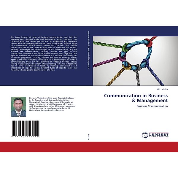 Communication in Business & Management, M. L. Vasita