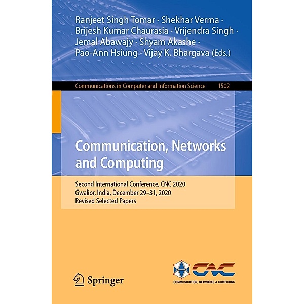 Communication, Networks and Computing / Communications in Computer and Information Science Bd.1502