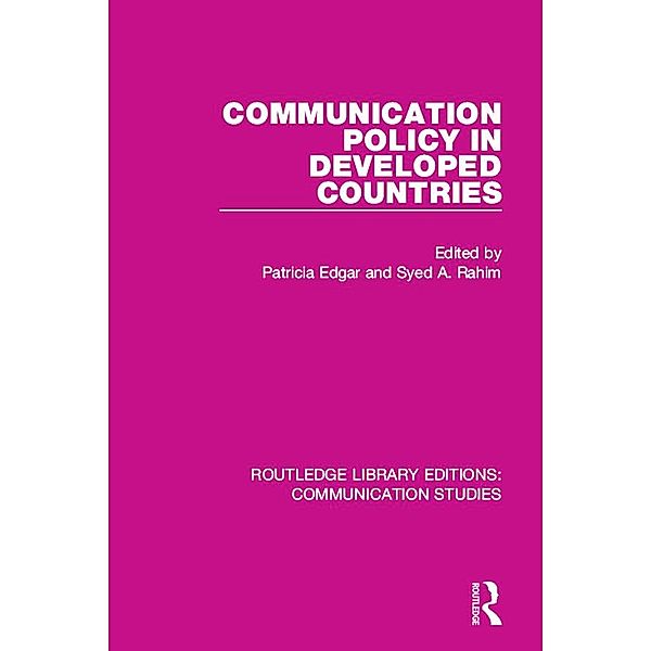 Communication Policy in Developed Countries