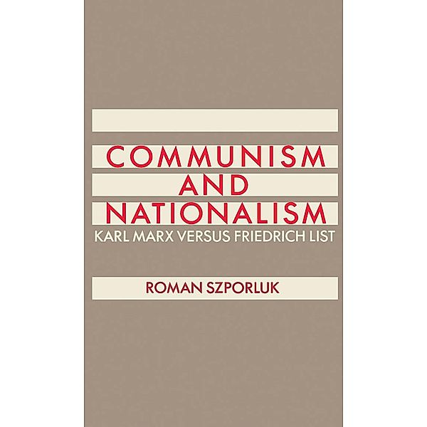 Communism and Nationalism, Roman Szporluk