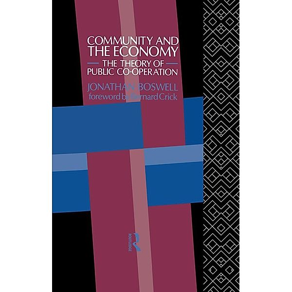 Community and the Economy, Jonathan Boswell