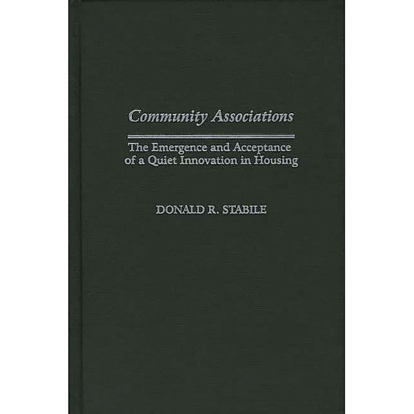 Community Associations, Donald R. Stabile