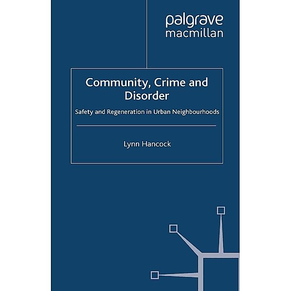 Community, Crime and Disorder, L. Hancock