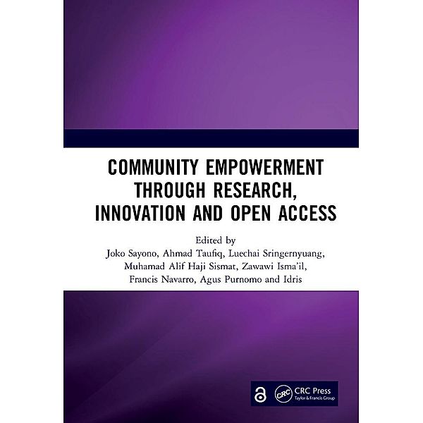 Community Empowerment through Research, Innovation and Open Access