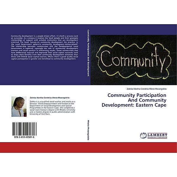 Community Participation And Community Development: Eastern Cape, Zoleka Martha Cordelia Mteto-Mwangolela