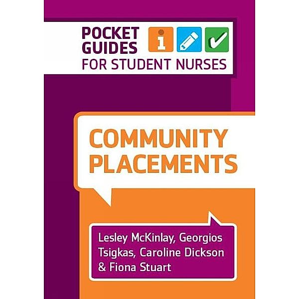 Community Placements, Lesley McKinlay, Georgios Tsigkas, Caroline Dickson, Fiona Stuart