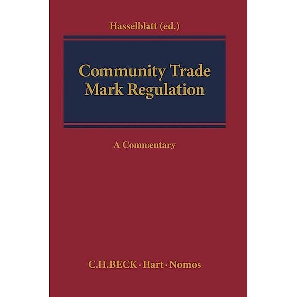 Community Trade Mark Regulation, Gordian N. Hasselblatt
