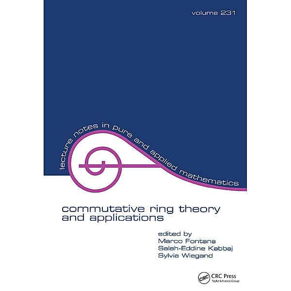 Commutative Ring Theory and Applications