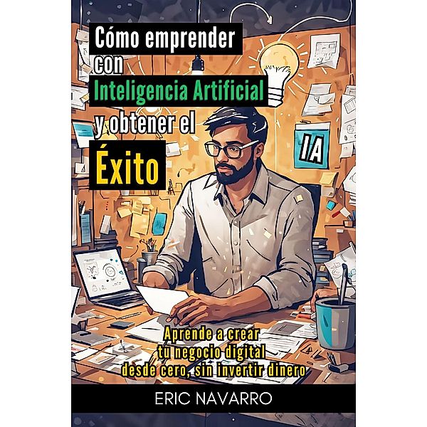 Cómo Emprender con Inteligencia Artificial y Obtener el Éxito. Aprende a Crear tu Negocio Digital desde Cero sin Invertir Dinero, Eric Navarro