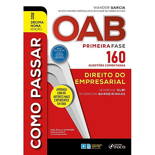 Como passar OAB - Direito Empresarial / Como Passar, Henrique Subi, Robinson Barreirinhas